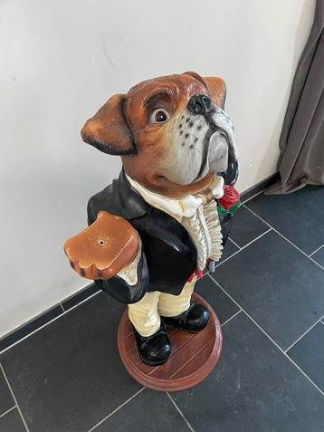 Bulldog beeld, Enlèvement, Utilisé