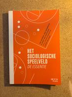 Het sociologische speelveld, Boeken, Ophalen of Verzenden, Zo goed als nieuw