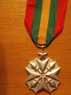 Zaire Merite civique zilver, Verzamelen, Ophalen of Verzenden, Landmacht, Lintje, Medaille of Wings