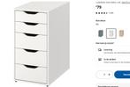 Ikea ladenblokje, Huis en Inrichting, Bureaus, Gebruikt, Ophalen, Bureau