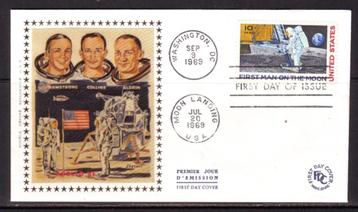 Postzegels ruimtevaart: Diverse FDC's en brieven