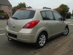 Nissan Tiida 1.6i Benzine * 07/2009 *Digitale Airco, Voorwielaandrijving, Stof, Zwart, 4 cilinders