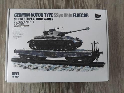 German 50 ton, Hobby en Vrije tijd, Modelbouw | Auto's en Voertuigen, Nieuw, Overige typen, 1:32 tot 1:50, Ophalen of Verzenden