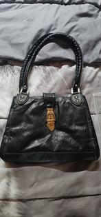 Sac à main vintage Gucci noir avec dentelle, Enlèvement ou Envoi, Neuf, Noir, Sac à main