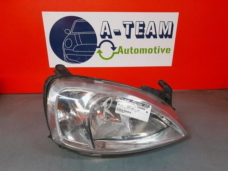 KOPLAMP RECHTS Opel Combo (Corsa C) (01-2001/02-2012), Auto-onderdelen, Verlichting, Opel, Gebruikt