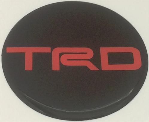 TRD Toyota Racing Development 3D doming sticker #15, Auto diversen, Autostickers, Verzenden