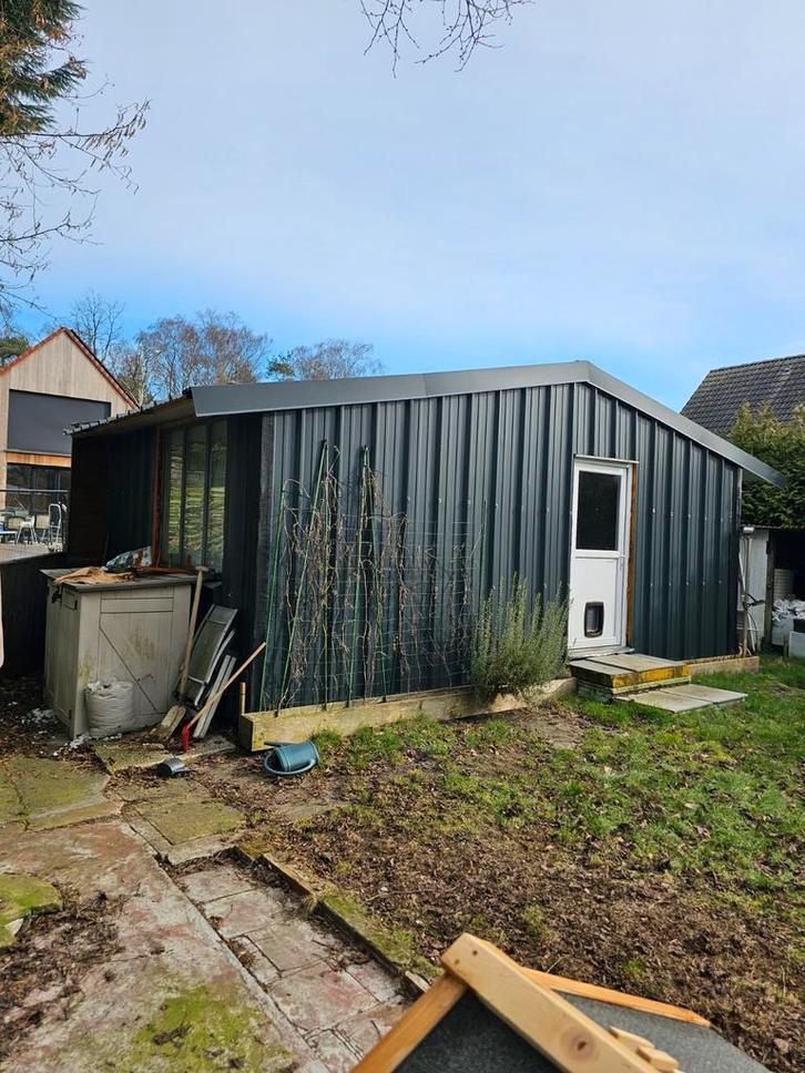 Aanbouw in steeldeck, Jardin & Terrasse, Abris de jardin, Enlèvement