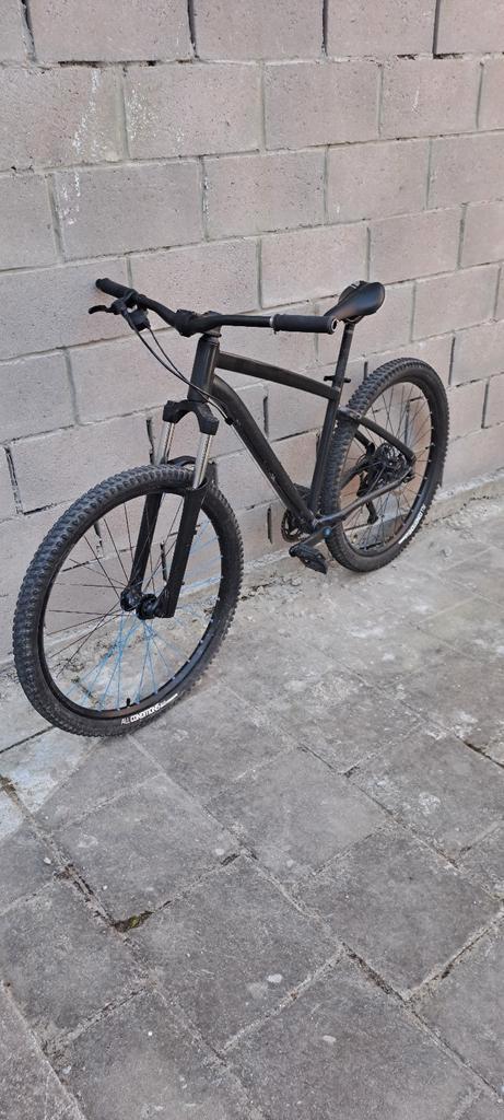decathlon fiets st530 27,5 inch (zwart), Fietsen en Brommers, Fietsen | Crossfietsen en BMX, Zo goed als nieuw, 24 inch of meer