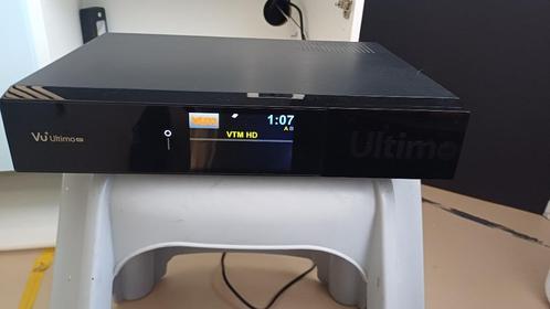 Décodeur satellite VU+ Ultimo 4K avec openpli 9 + tuner DVB, TV, Hi-fi & Vidéo, Antennes paroboliques, Utilisé, Accessoires d'antenne (parabolique)