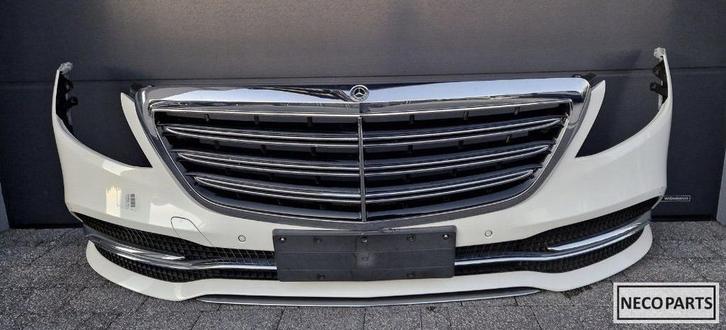 S KLASSE W222 FACELIFT BUMPER VOORBUMPER 799 ALLES LEVERBAAR, Auto-onderdelen, Carrosserie, Spatbord, Mercedes-Benz, Gebruikt