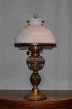 Grote antieke petroleumlamp - Periode 1870-1900, Antiek en Kunst, Antiek | Verlichting, Ophalen of Verzenden