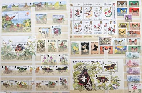 Timbres Thématique des Papillons - plus de 100€ de cote Y&T, Timbres & Monnaies, Timbres | Timbres thématiques, Non oblitéré, Animal et Nature