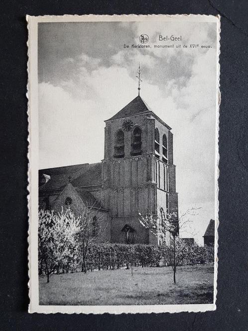 Bel-Geel De Kerktoren, Verzamelen, Postkaarten | België, Ongelopen, Antwerpen, 1940 tot 1960, Ophalen of Verzenden
