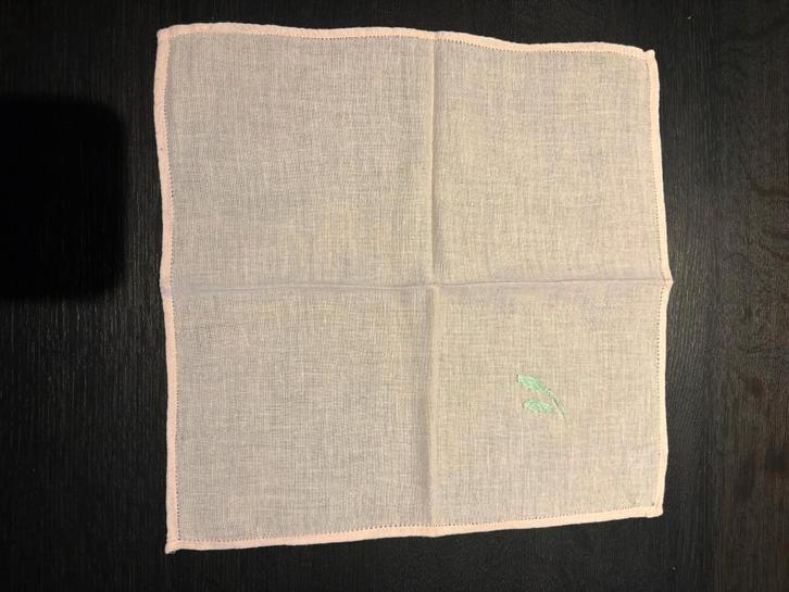 Linnen serviet, Antiquités & Art, Tapis & Textile, Enlèvement