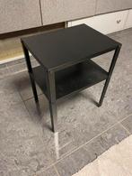 Ikea bijzettafeltje zwart metaal - 2 stuks beschikbaar, Ophalen, Minder dan 45 cm, Minder dan 55 cm, Gebruikt