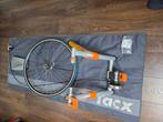 Volledige tacx trainingset inclusief mat en wiel, Sport en Fitness, Ophalen, Zo goed als nieuw