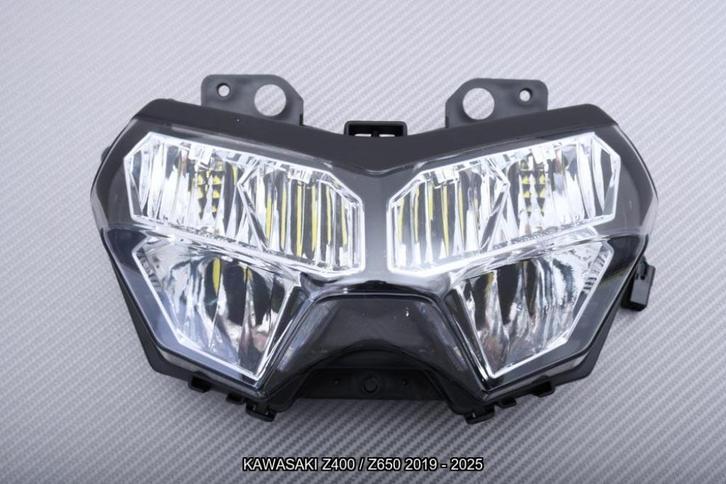 Koplamp / Voorlicht LED AVDB KAWASAKI Z400 / Z650 2019 2025, Motoren, Accessoires | Overige, Nieuw, Ophalen of Verzenden