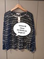 Nieuwe trui comma 46, Zwart, Maat 46/48 (XL) of groter, Nieuw, Comma