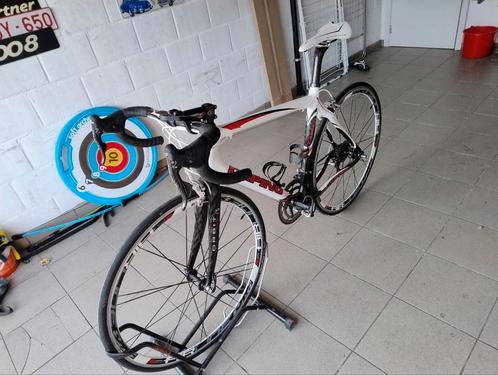 Racefiets volledig carbon compagnolo centaur., Fietsen en Brommers, Fietsen | Racefietsen, Zo goed als nieuw, Carbon, Ophalen