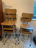 5 retro Formica stoelen, Huis en Inrichting, Stoelen, Ophalen