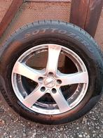 4 16' aluminium velgen gemonteerd op winterbanden, Ophalen, Gebruikt, 16 inch, Winterbanden