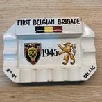 Geëmailleerde asbak Brigade Piron, Hemiksem Gilliot, Belaac, Ophalen of Verzenden