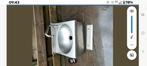 Inox wasbak pompbak, Ophalen