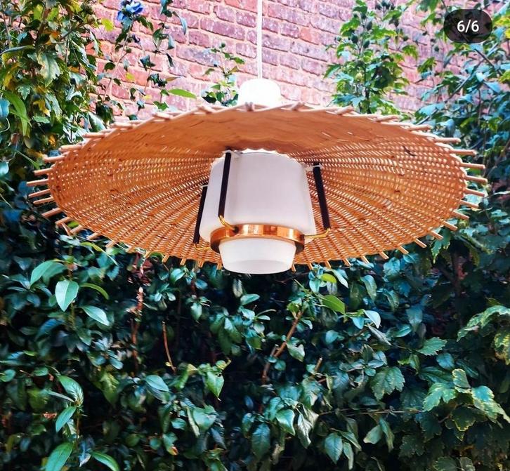 Lampe suspendue vintage, Antiquités & Art, Antiquités | Éclairage, Enlèvement ou Envoi