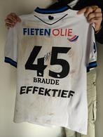 SC Heereveen matchwornshirt Braude met certificaat, Ophalen of Verzenden, Zo goed als nieuw, Shirt