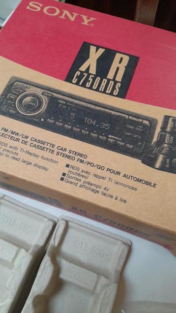 Sony XR autoradio cassette beschikbaar voor biedingen
