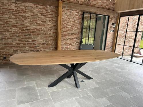 Eik ovaal, rond, rechthoekig, life edge, massief, Huis en Inrichting, Keuken | Complete keukens, Zo goed als nieuw, Ophalen of Verzenden