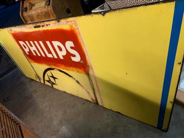 Phillips metalen bord beschikbaar voor biedingen