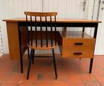 Vintage Scandinavisch bureau, Huis en Inrichting, Bureaus, Ophalen, Gebruikt, Bureau