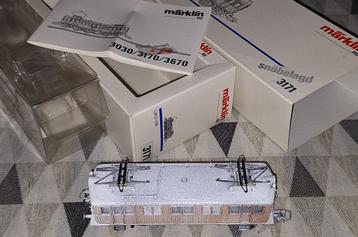 Märklin HO 3171 elektrische locomotief in hout van de SJ beschikbaar voor biedingen