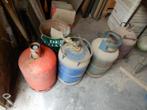 gasflessen vol en halfleeg, Caravans en Kamperen, Ophalen of Verzenden, Gebruikt