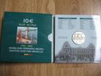 2002 - FDC Jonction Nord - Midi Bruxelles - 10 euros Ag, Setje, Zilver, Ophalen of Verzenden, Zilver