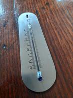 Buitenthermometer in inox, Tuin en Terras, Overige Tuin en Terras, Ophalen of Verzenden, Zo goed als nieuw