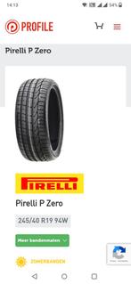 Zomerbanden pirelli P Zero, Autos : Pièces & Accessoires, Pneus & Jantes, Pneu(s), Véhicule de tourisme, Pneus été, Enlèvement