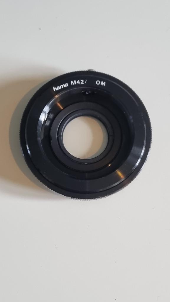 Nieuwe om/m42 adapterring => 10€, Audio, Tv en Foto, Fotocamera's Analoog, Zo goed als nieuw, Spiegelreflex, Olympus, Ophalen of Verzenden