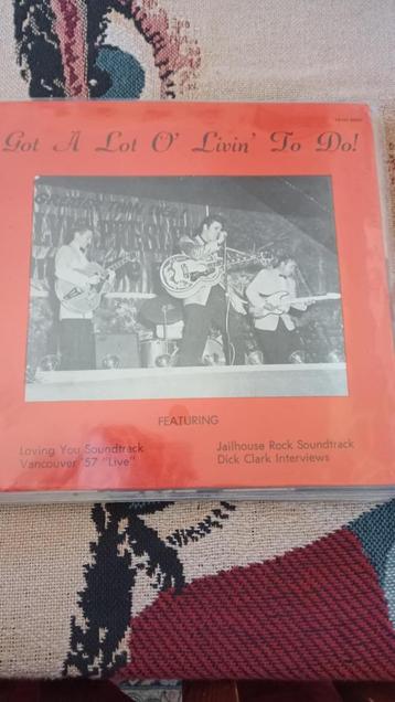 Elvis lp, got a lot o' livin' to do (nieuw+sealed), bootleg  beschikbaar voor biedingen