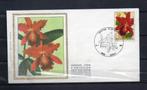 Année 1985 : FDC 2165 soie - Floralies gantoises VII - Obli., Enlèvement ou Envoi