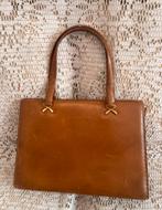 DELVAUX vintage fawn leren tas, Handtassen en Accessoires, Tassen | Damestassen, Ophalen of Verzenden, Zo goed als nieuw, Blauw