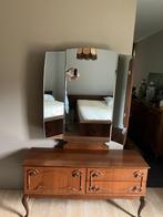 Kaptafel met spiegel – elegant en praktisch, Ophalen, Zo goed als nieuw, Hout, Klassiek