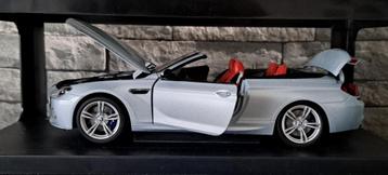 BMW M6 F12 cabriolet SILVER dealer edition 1:18ème