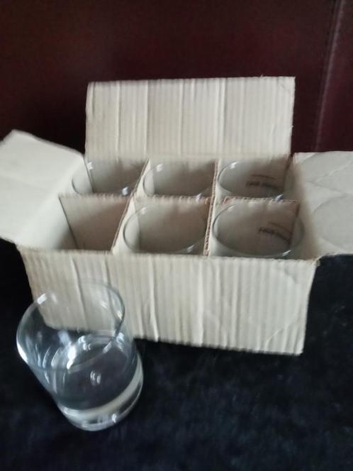 Bols glazen nog nieuw, Verzamelen, Glas en Drinkglazen, Zo goed als nieuw, Ophalen