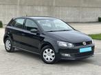 Volkswagen Polo 1.2i 2014 Airco Parkeersensoren Cruise contr, Auto's, Euro 5, Zwart, 1198 cc, Zwart