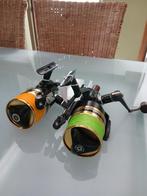 visgerief & 2 nieuwe daiwa bg90  + doos & hengelsport, Ophalen, Nieuw, Molen