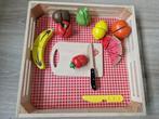 Houten speelgoed fruit velcro snijden, Enfants & Bébés, Jouets | Jouets en bois, Utilisé, Enlèvement ou Envoi