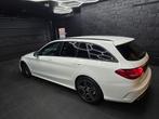 Mercedes-Benz C 180 AMG Line, Leder, Camera ..., Auto's, Mercedes-Benz, Automaat, Achterwielaandrijving, Gebruikt, Wit
