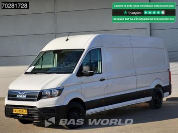 MAN TGE 3.140 Automaat L4H3 Airco Camera Parkeersensoren L3H, Euro 6, Entreprise, 3 places, 1968 cm³
